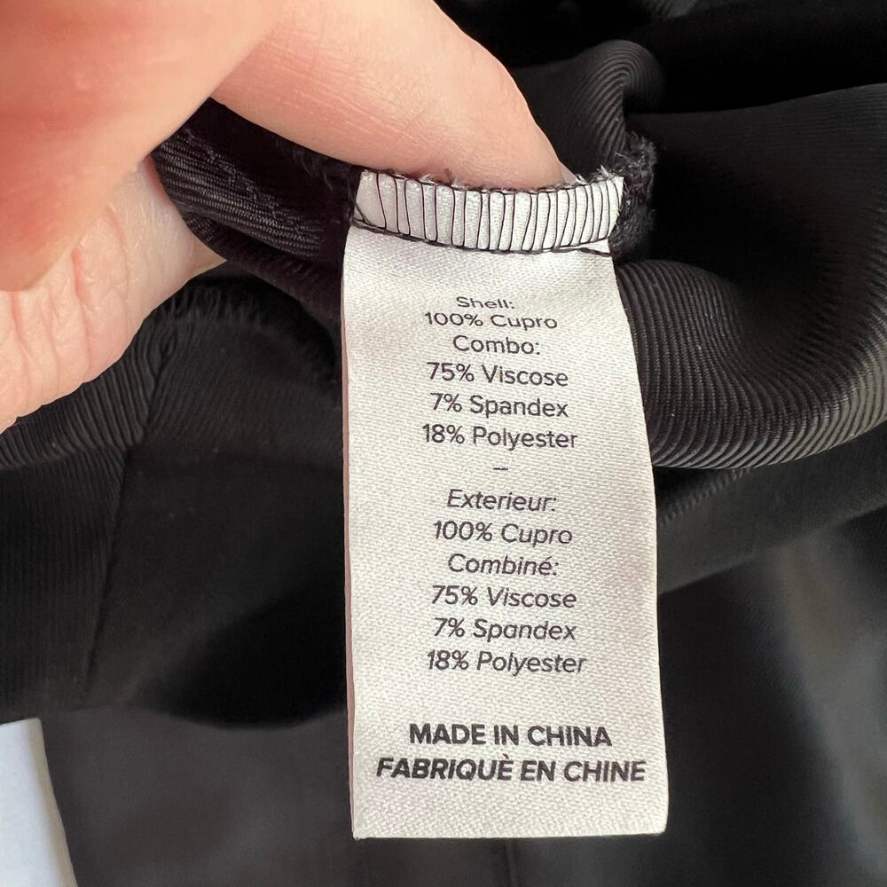 Cinq à Sept Giles Olive Cupro Cargo Jogger Pants Quiet Luxury M - Picture 9 of 10